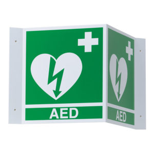 ZOLL® ILCOR 3D Wall Sign (AED)