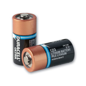 AED PLUS Type 123A Lithium Batteries
